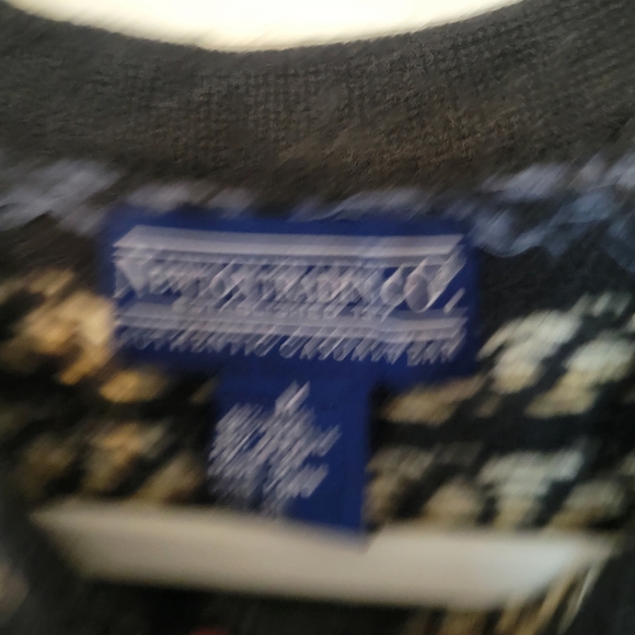 Vintage Newton Trading Co Vintage Sweater Cardigan Womens Floral Wool Blend - Picture 3 of 4